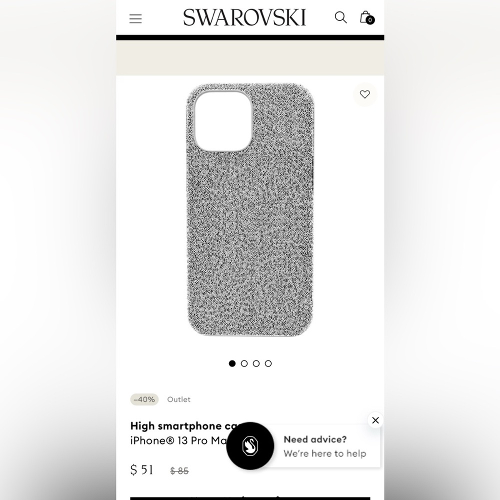 Swarovski iPhone 13 Pro Max case